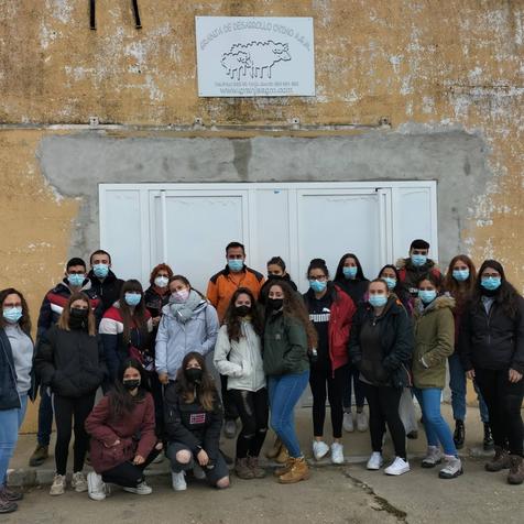 Visita de los alumnos del IES Torres Villaroel